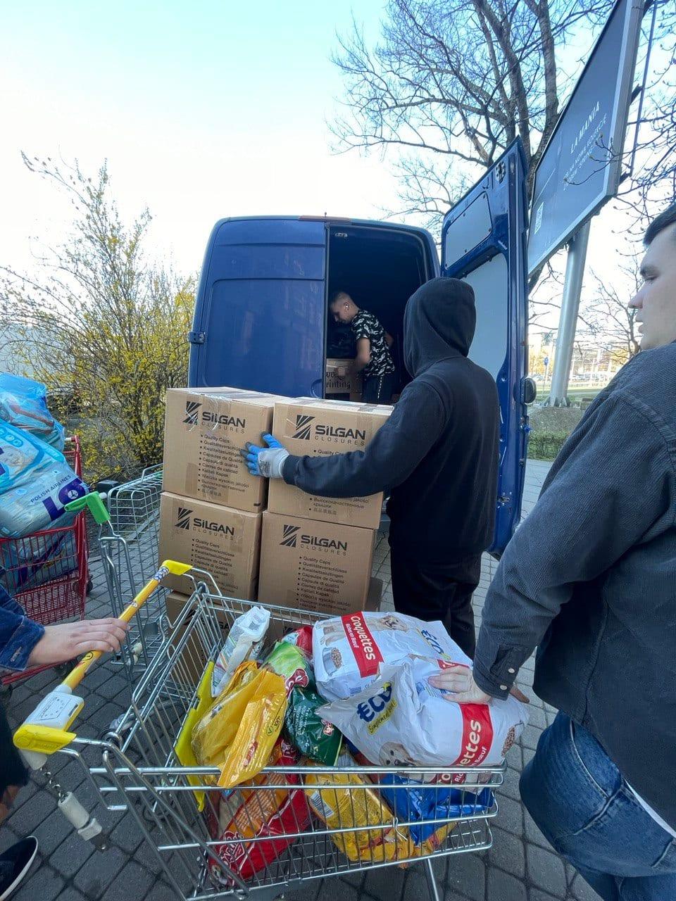 Pomoc humanitarna dla Chersonia i Konotopu