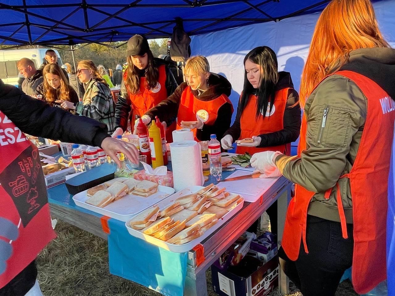 Wsparcie humanitarne na granicy