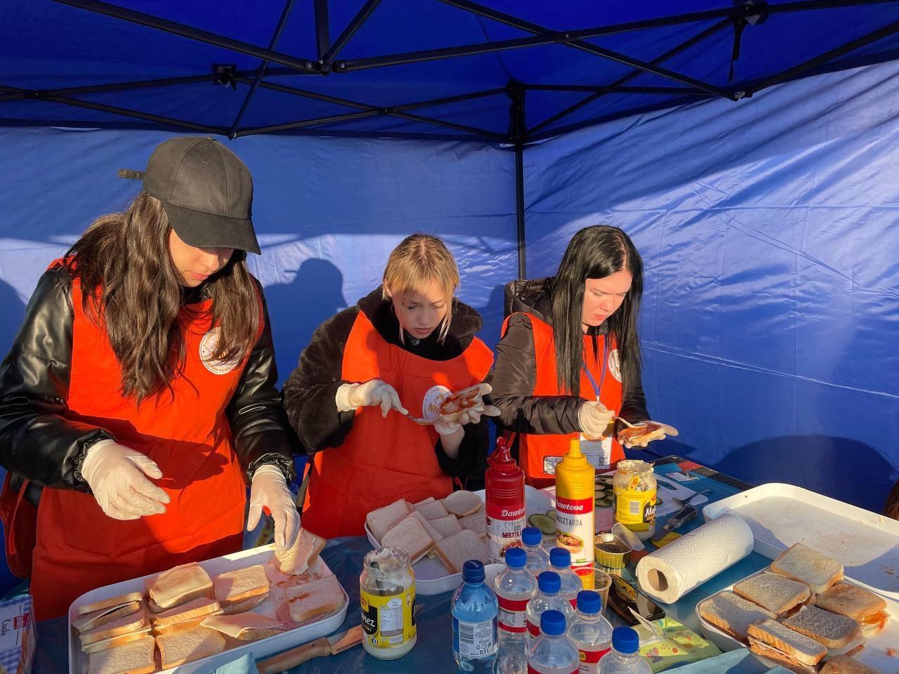 Wsparcie humanitarne na granicy